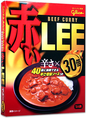 グリコ 赤いLEE　30倍 外箱