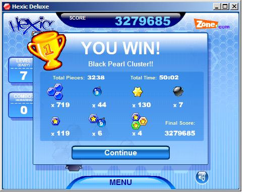 hexic 300万点越え